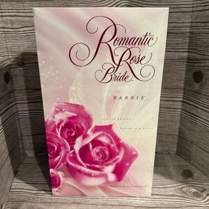 Romantic Rose Bride Barbie 1996 Limited Edition Wedding Flower Collection NIB